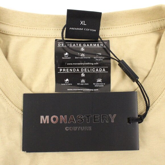 Tan and Black Short Sleeve Tee with Mohave Graphic - Picture 9 of 12